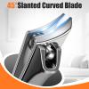 Toenail Clippers for Seniors Thick Toenails, Ingrown Toe Nail Clippers for Men Thick Nails with Wide Opening, Heavy Duty Large Sharp Nail Clippers Set with Long Handle Gifts for Men Women, Black view 4