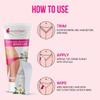 NATURAL Hair Removal Cream with Chamomile for Bikini Line & Underarms in Women and Girls | No Harsh Smell, No Skin Darkening, No Rashes | 2 Packs 50 g Each with Spatula and Coin Tissues view 4