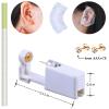 20 Pcs Ear Piercing Kit, Disposable Ear Piercing Gun Kit with 4 Pcs Self Piercing Gun, 4 Pcs Earrings Stud & Cleaning Tools(231 Golden White Zircon 4mm) view 2