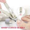 Nail Clippers for Men Seniors with 360 Degree Rotary Head, Heavy Duty Large Fingernail Clipper with Long Handle, Stainless Steel Sharp Nail Cutter Gifts for Men Women Adults view 3