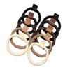 10 PCS Thick Seamless Hair Ties, Womens Mens Elastic Hair Tie, Ponytail Holders Hair Accessories No Damage-D11 view 1