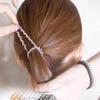 6 PCS Thick Seamless Hair Ties, Womens Mens Elastic Hair Tie, Ponytail Holders Hair Accessories No Damage Telephone Line-F12 view 2