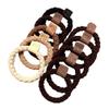 10 PCS Thick Seamless Hair Ties, Womens Mens Elastic Hair Tie, Ponytail Holders Hair Accessories No Damage-D16 view 1