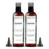 Majestic Pure 100% Pure Rosemary Oil For Hair Growth - Strengthening, Nourishing, Volumizing - Infused with Biotin Oil, Jojoba Oil & Castor Oil - Non GMO Verified - 6.7 Fl Oz (Pack of 2) view 1