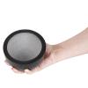 Linkidea Natural Marble Shaving Soap Bowl, Internal Groove Heat Preservation Shaving Bowl, Soap Shaving Bowl Gift for Men, Husband, Boyfriend, Dad (Black), RAC28-02 view 4