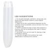20Pcs Plastic Empty Cosmetic Tube,Squeeze Cosmetic Soft Tube Vial Bottles with Flip Cover, Leakproof Refillable Makeup Travel Sample Packing Storage Toiletries Container (50ml) view 3