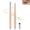 Nude Waterline Eyeliner Pencil, Cream Gel Eyeliner Waterline Waterproof Smudge-Proof Long-Wearing, Intense Color, Retractable Eye Liner Brightener Pen, Smooth Eye Makeup for women, Built-in Sharpener view 1