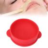 Silicone Wax Pot Replacement, 1.41 Oz Wax Pot Insert for Hair Removal Wax Warmer Liner Removable Waxing Bowl for Home Use Wax Machine Accessory, 40ml (Red) view 1