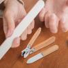 Beavorty 1set Portable Manicure Pedicure Kit Professional Nail Clippers Handles Travel Essentials for Foot Care and Facial Treatment Multi-function Nail Care Tools view 3