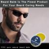 Hicoolfun Beard Balm Men Free Washing Premium Beard Oil Hair Care, Beard Shape Beard Cream Premium Beard Care Beard Butter 2oz (Blue Box) view 3