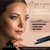 ITALLY Tweezers Set - Professional Eyebrow Tweezers - Stainless Steel Best Precision Tweezers for Women Facial Hair, Splinter, Blackhead & Ingrown Hair Removal, 4Pcs (Black) view 4