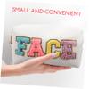 ANDRESLAD Makeup Organizer Bag for Travel Large Capacity Cosmetic Pouch Portable Toiletry Storage for Women and Girls Lightweight and Design Zipper Closure view 2