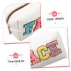 ANDRESLAD Makeup Organizer Bag for Travel Large Capacity Cosmetic Pouch Portable Toiletry Storage for Women and Girls Lightweight and Design Zipper Closure view 3