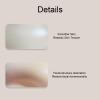2 Set Makeup Practice Face 5D Silicone Full Face Makeup Mannequin Face with Stand for Emerging Makeup Artist (Black White Face) view 2