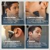 Jeremy's Razors for Men: Precision 5 Blade Razor - Stainless Steel Blades, Lubricating Strip, Precision Trimmer - Men's Shaving Kit, Travel Face Body Head Shavers (1 Razor 4 Cartridges) view 4