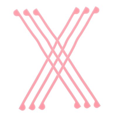 PLAFOPE 3pairs Silicone Eyelash Lift Pads Flexible Perming Ribbons for Lifting Eyelashes for Personal Professional Use Comfortable Durable Design Pink
