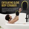 2-in-1 Natural Exfoliating Glove & Back Scrubber Bundle  Premium Korean Dead Skin Remover & Tanning Mitt Skincare Set for Smooth Skin  Body Exfoliator for Keratosis Pilaris & Strawberry Legs view 3