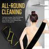 2-in-1 Natural Exfoliating Glove & Back Scrubber Bundle  Premium Korean Dead Skin Remover & Tanning Mitt Skincare Set for Smooth Skin  Body Exfoliator for Keratosis Pilaris & Strawberry Legs view 4