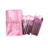 22pcs Makeup Brushes Kit Foundation Powder Eye Shadow Lip Blusher Brush Brown Hair Make Up Brushes Tool Set(Color:3) view 1