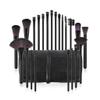 22pcs Makeup Brushes Kit Foundation Powder Eye Shadow Lip Blusher Brush Brown Hair Make Up Brushes Tool Set(Color:5) view 1