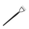 YSTBVGFJD 3 pieces eyebrow brushes, eyebrow brushes, eyebrow combs, eyelash extensions, implant combing tools, stainless steel needles, eyelash combs, Black Straight Shank view 1