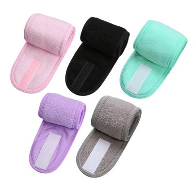 5pcs Headband Hair Band for Washing Spa Lip Sleeping Wraps for Women Skincare Bandeau Balm Wash Band Bandana Forehead Sweat Band Hair Wraps for Washing