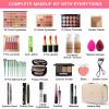 All in One Makeup Kit for Women Full Kit, Professional Travel Makeup Kit for Women & Teens, Foundation Eyeshadow Lipstick Brow Pencil Eyeliner Contour Powder, Complete Make Up Gift Set for Beginners view 2
