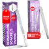 Pack of 20 Disposable Scalpels #14 + 10pcs 10r Blades Dermaplaning Scalpel 10r Blades Scalpel Set view 1