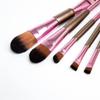 5pcs Double Ended Makeup Brushes Rose Golden Cosmetics Brushes Eyebrow Powder Lips Shadows Make Up Tools Kit view 3