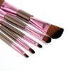 5pcs Double Ended Makeup Brushes Rose Golden Cosmetics Brushes Eyebrow Powder Lips Shadows Make Up Tools Kit view 4