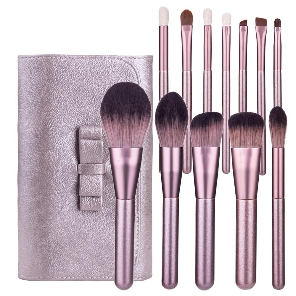 12pcs Makeup Brush Sets For Beginners, Complete Set Of Beauty Tools, Eye Brushes, And Brushes