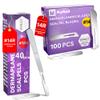 Pack of 40 Disposable Scalpels #14 + 100pcs 14r Blades Dermaplaning kit 14 Blades Scalpel Set view 1
