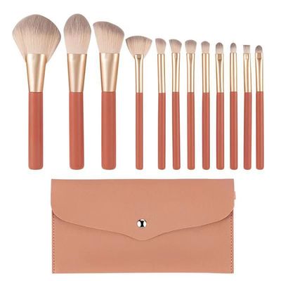 12pcs Makeup Brush Set Super Soft Hair Makeup Brush Concealer Brush Eye Shadow Brush Professional Makeup Tool(Color:Whitespace Element (1)3)