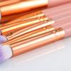 10pcs Makeup Brushes Set Foundation Powder Eye Shadow Blush Blending Lip Fan Make Up Brush Kit Cosmetic Tool Kit view 4