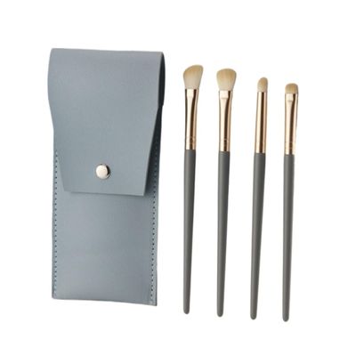 Eye shadow Brush Set Soft Hair Makeup Brush Portable eye shadow Brush Nose Halo Dyeing 4-Piece Set