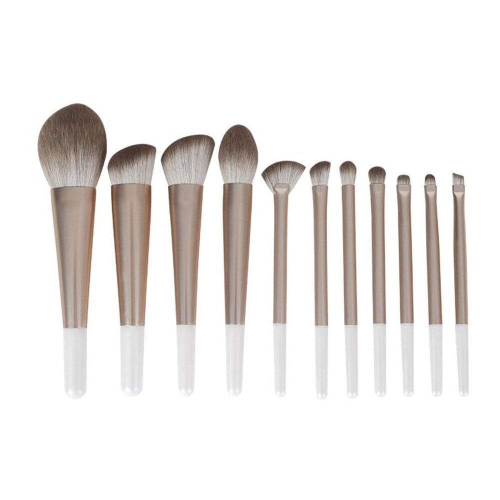 11pcs Soft Hair Makeup Brushes Set Eyeshadow Brushes Loose Powder Brushes Makeup Brushes Beauty