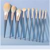 10pcs Bridge Makeup Brush Set Loose Powder Brush Eyeshadow Brush Foundation Brush Soft Hair view 2