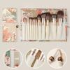 12PCS Makeup Brushes Set Cosmetic Powder Eye Shadow Foundation Blush Blending Make Up Brush Tools Chinese Style view 4