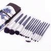 10pcs Makeup Sub Set Wooden Handle Loose Powder Brush Blush Eyeshadow Brush Complete Set view 1