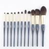 11pcs/set Makeup Brushes Set Powder Sculpting Highlighter Blending Eye Shadow Eyebrow Concealer Make Up view 2