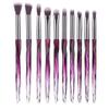 10pcs Eyeshadow Makeup Brushes Set Foundation Powder Blush Eyeshadow Sponge Brush Wool Fiber Hair Cosmetic Tools view 1