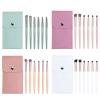 6 x cosmetic brush set, portable, with eye shadow, eyebrow brush, eye makeup tool(Color:3pack) view 4