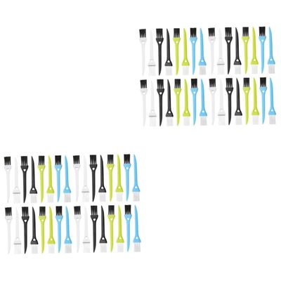 Beavorty 72pcs Shaver Cleaning Brushes Versatile Cleaner for Hard Reach Spaces for Electric Shaver Clipper Trimmer and Household Appliances