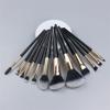 12pcs Makeup Brush Full Set Makeup Tool Set Black Gold Portable Soft Hair Makeup Brush view 4