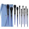 10 Pcs Makeup Brushes Synthetic Hair Foundation Blending Brush Tool Powder Eyeshadow Cosmetic Set Case view 1