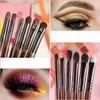 6 Piece Makeup eye Shadow Brush Hair Tool Soft Makeup Cone Makeup Brush Diffusion kit(Color:D) view 2