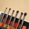 6 Piece Makeup eye Shadow Brush Hair Tool Soft Makeup Cone Makeup Brush Diffusion kit(Color:D) view 4