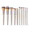10 Pcs Champagne Makeup Brush Set Pro for Foundation Powder Blush Eyeshadow Cosmetics Tool Beauty Kit view 1