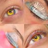 Lash Lift Pads custom Jelly blue shape 3d eye lash perm pads transparent Colorful Extension eyelash silicone rods Recycling lash lift shields view 2