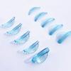 Lash Lift Pads custom Jelly blue shape 3d eye lash perm pads transparent Colorful Extension eyelash silicone rods Recycling lash lift shields view 4
